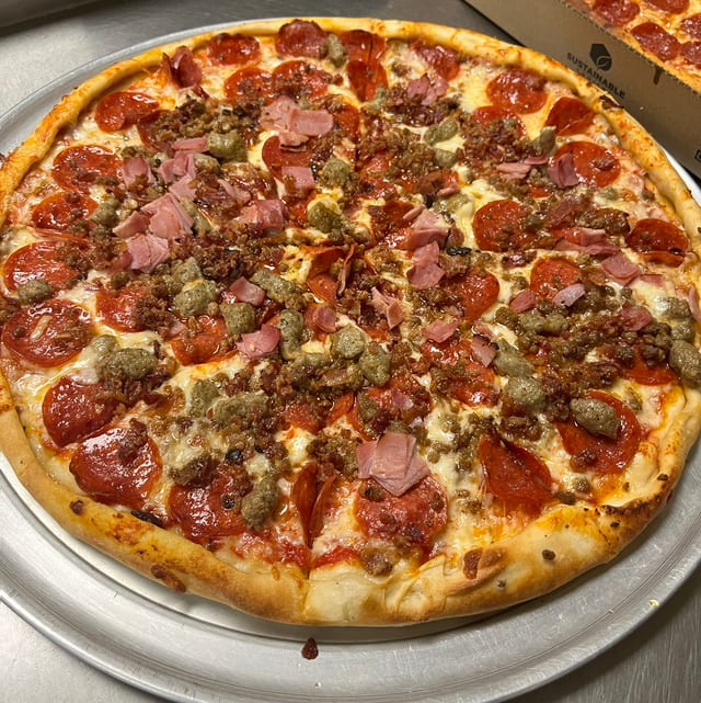 Mt. Vesuvius Pizza.