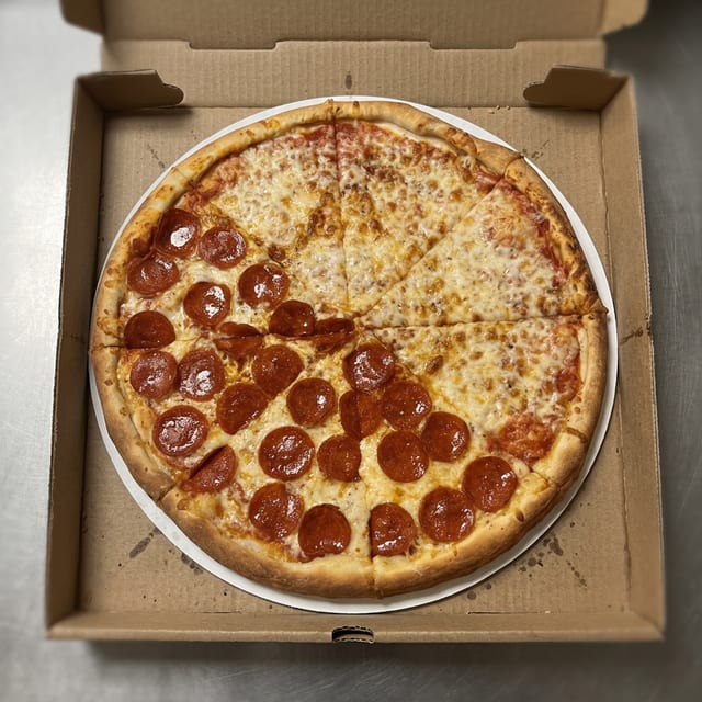 One Topping Pizza.