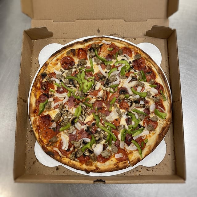 Four Toppings Pizza.